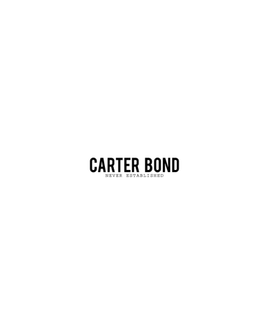 CΑRTER BOND CΑRTER BOND