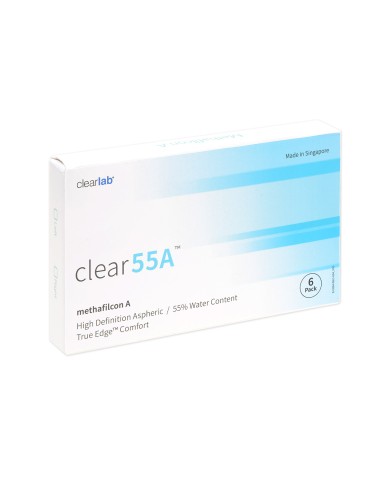 CLEAR 55A-6Pack